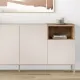 Μπουφές Cailin Megapap χρώμα sandstone - sepet oak 180x41,8x80εκ.