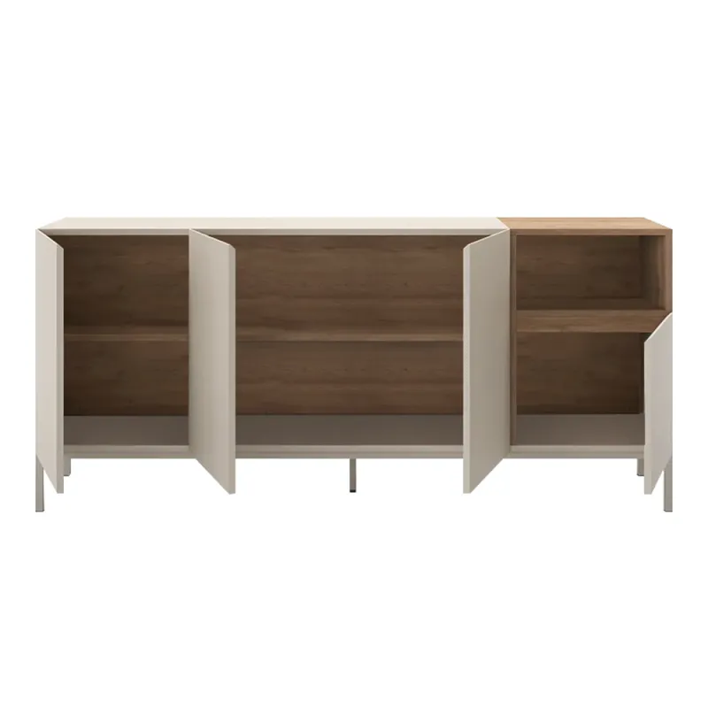 Μπουφές Cailin Megapap χρώμα sandstone - sepet oak 180x41,8x80εκ.