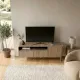 Έπιπλο τηλεόρασης Colia Megapap χρώμα sepet oak 140,3x34x55,7εκ.