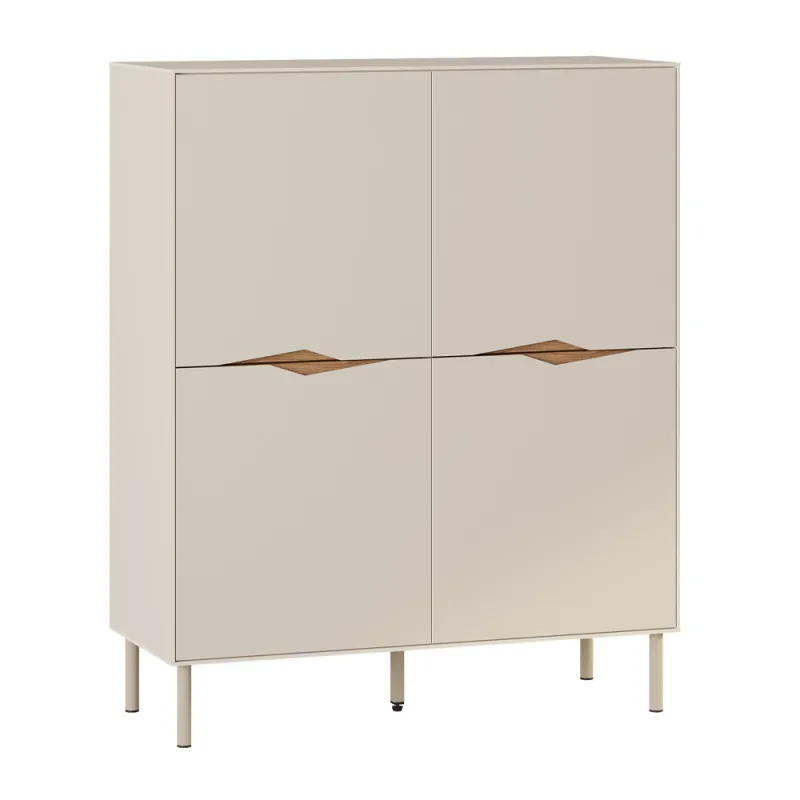 Μπουφές Marquise Megapap χρώμα sandstone 98x40x120εκ.