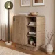 Μπουφές Rovel Megapap χρώμα sepet oak 80,3x39x80,4εκ.
