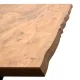 Τραπέζι Walter Megapap Mdf - μεταλλικό χρώμα ακακίας 140x80x75εκ. - Τραπέζια