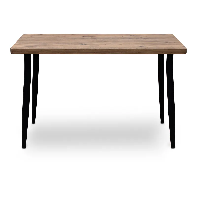 Τραπέζι Levico Megapap Mdf - μεταλλικό χρώμα ακακίας 120x70x75εκ. - Τραπέζια