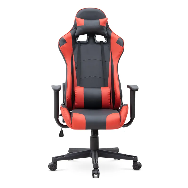Καρέκλα γραφείου Gaming Alonso Megapap από τεχνόδερμα χρώμα κόκκινο - μαύρο 67x70x125/135 εκ. - Καρέκλες γραφείου