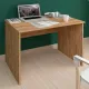 Γραφείο εργασίας Kalen Megapap από μελαμίνη χρώμα pine oak 90x60x74εκ. - Γραφεία
