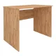 Γραφείο εργασίας Kalen Megapap από μελαμίνη χρώμα pine oak 90x60x74εκ. - Γραφεία