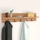 Κρεμάστρα τοίχου Kery Megapap από μελαμίνη χρώμα pine oak 80x11x18εκ. - Καλόγεροι - Κρεμάστρες τοίχου