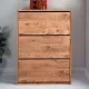 Παπουτσοθήκη μελαμίνης Nave Megapap 18 ζευγών χρώμα pine oak 73,6x24x110εκ. - Παπουτσοθήκες