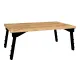 Τραπεζάκι laptop Sidon Megapap από μελαμίνη χρώμα pine oak 60x35,5x23,5εκ. - Τραπεζάκια βοηθητικά