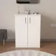 Παπουτσοθήκη - Ντουλάπι Manolo Megapap χρώμα λευκό 60x38x81,4εκ.
