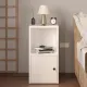 Κομοδίνο Vito Megapap χρώμα λευκό 34x30x66,4εκ.