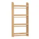 Επιτοίχια βιβλιοθήκη - ραφιέρα Montessori Megapap χρώμα sapphire oak 60x15x120εκ.