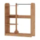 Έπιπλο εισόδου Rozesme Megapap χρώμα pine oak 120x40x135εκ.