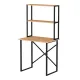 Γραφείο εργασίας Pope Megapap χρώμα pine oak 73x52x146εκ.