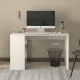 Γραφείο εργασίας Smyrna Megapap χρώμα λευκό 120x60x74,4εκ.