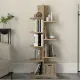 Βιβλιοθήκη Tree Megapap χρώμα sapphire oak 45x21,4x121,8εκ.