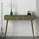 Κονσόλα μελαμίνης Forest Megapap χρώμα λαδί - καρυδί 120x35x89,3εκ. - Κονσόλες