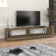 Έπιπλο τηλεόρασης Ahenk Megapap χρώμα καρυδί 160x31,3x32,9εκ.