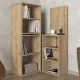 Γραφείο εργασίας πολυμορφικό Last Megapap χρώμα sapphire oak 119x44,7x123εκ.