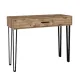 Κονσόλα μελαμίνης Rochel Megapap χρώμα atlantic pine 120x35x89,8εκ. - Κονσόλες