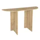 Κονσόλα Cortado Megapap χρώμα sapphire oak 120x35x75εκ.