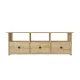 Έπιπλο τηλεόρασης Mahen Megapap χρώμα sapphire oak 140x35x49,8εκ.