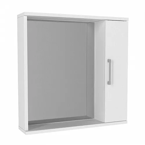 Καθρέπτης μπάνιου Deal Μegapap χρώμα λευκό 65x15,3x65εκ.