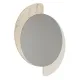 Καθρέπτης τοίχου Sevilla Μegapap χρώμα sandstone - travertine 59,2x2,2x69εκ.