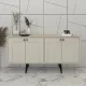 Μπουφές Sevilla Megapap χρώμα sandstone - travertine 150x44,6x72,2εκ.