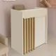 Γραφείο υποδοχής - reception Karibu Megapap με LED χρώμα sandstone - sepet oak 90x40x100εκ.
