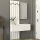 Έπιπλο εισόδου Kanso Megapap χρώμα λευκό 100x35x196,7εκ.