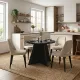 Τραπέζι Tailor Megapap χρώμα sencron black Ø100x75,7εκ.
