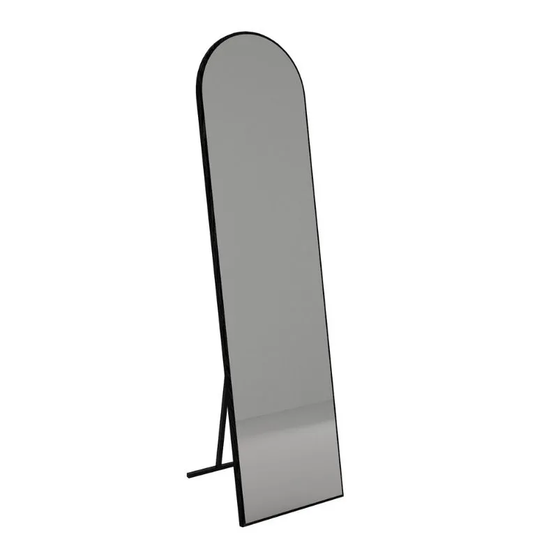 Καθρέπτης δαπέδου - τοίχου Agalu Μegapap χρώμα sencron black 40x150εκ.
