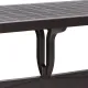 Τραπέζι πολυπροπυλενίου Callan Megapap χρώμα καφέ 140x80x73εκ. - Τραπέζια κήπου