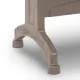 Τραπέζι πολυπροπυλενίου Callan Megapap χρώμα cappuccino 140x80x73εκ. - Τραπέζια κήπου
