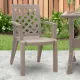 Πολυθρόνα πολυπροπυλενίου Kira Megapap χρώμα cappuccino 58x52x87εκ. - Πολυθρόνες - Καρέκλες κήπου