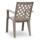 Πολυθρόνα πολυπροπυλενίου Kira Megapap χρώμα cappuccino 58x52x87εκ. - Πολυθρόνες - Καρέκλες κήπου