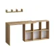 Γραφείο εργασίας Blake Megapap χρώμα φυσικό οξιάς 145x45x74εκ.