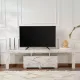 Έπιπλο τηλεόρασης Enclave Megapap χρώμα εφέ μαρμάρου 180x31,3x50εκ.