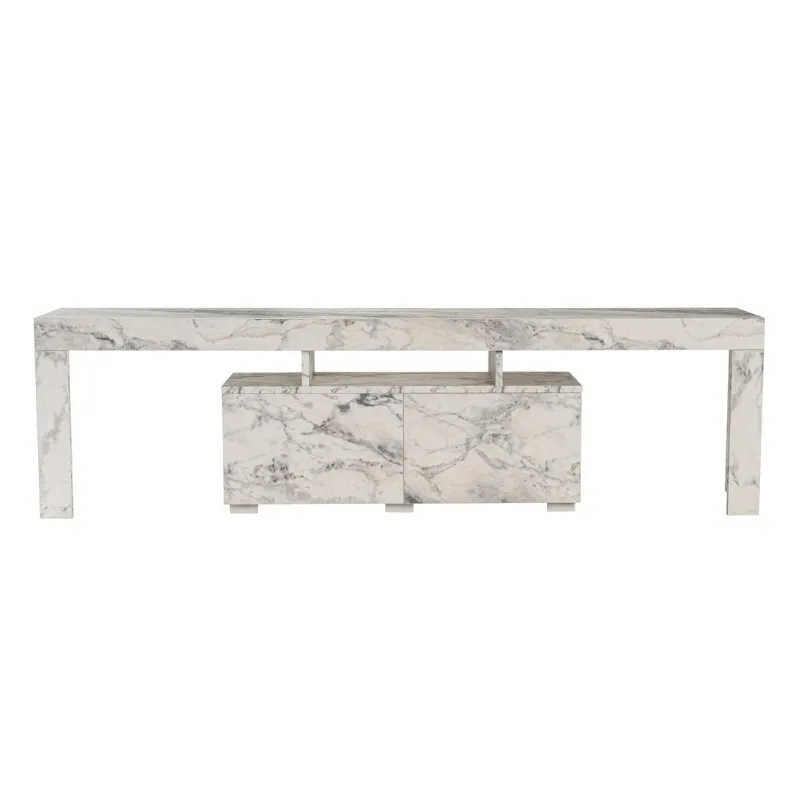 Έπιπλο τηλεόρασης Enclave Megapap χρώμα εφέ μαρμάρου 180x31,3x50εκ.