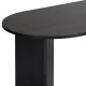 Τραπέζι Sablin Megapap χρώμα black wood 180x89,5x75εκ.
