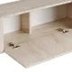 Έπιπλο τηλεόρασης Nexus Megapap χρώμα travertine - χρυσό 180x30x45,5εκ.