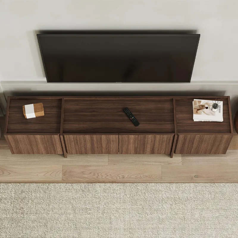 Έπιπλο τηλεόρασης Dorma Megapap χρώμα καρυδί 180x35x46,2εκ.