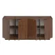 Μπουφές Dorma Megapap χρώμα καρυδί 180x45x80,2εκ.