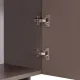 Έπιπλο τηλεόρασης Aurelia Megapap χρώμα μόκα 180x32x45εκ.