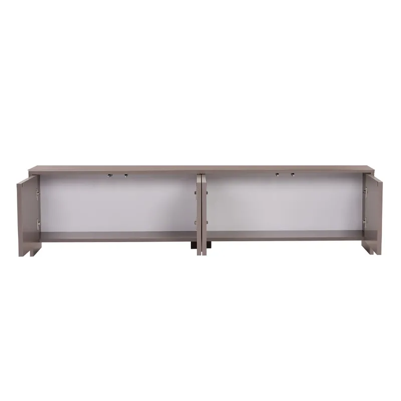Έπιπλο τηλεόρασης Aurelia Megapap χρώμα μόκα 180x32x45εκ.
