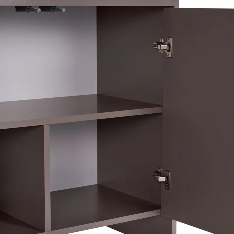 Μπουφές Aurelia Megapap χρώμα μόκα 180x45x80εκ.