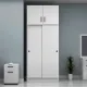 Ντουλάπα ρούχων Regio Megapap δίφυλλη συρόμενη με πατάρι χρώμα λευκό 100x60x240εκ.