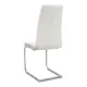 Σετ τραπεζαρία 5τμχ Darlen - Vela Megapap χρώμα sencron black - λευκό 125x72x74εκ.