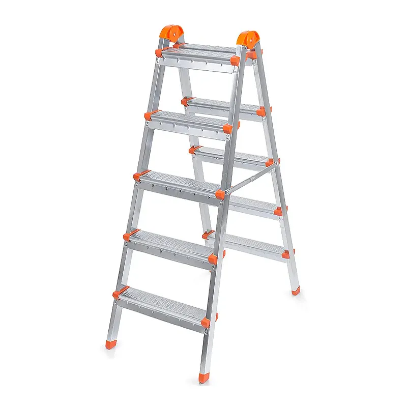 Σκάλα Double Step Perilla μεταλλική 5+5 σκαλοπάτια 117εκ. - Σκάλες
